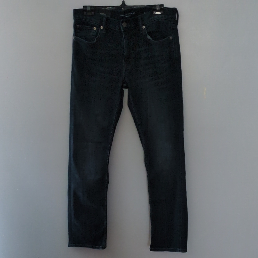 Banana Republic Men's Slim Straight Jeans - Black